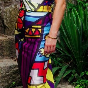 Luxurious small-batch custom satin garment scarf/ dress/ wrap.